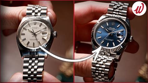 vintage Rolex vs modern